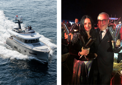 Sirena 58 World Yacht Trophies'de "En İyi Çıkış Yapan" tekne ödülünü kazandı.